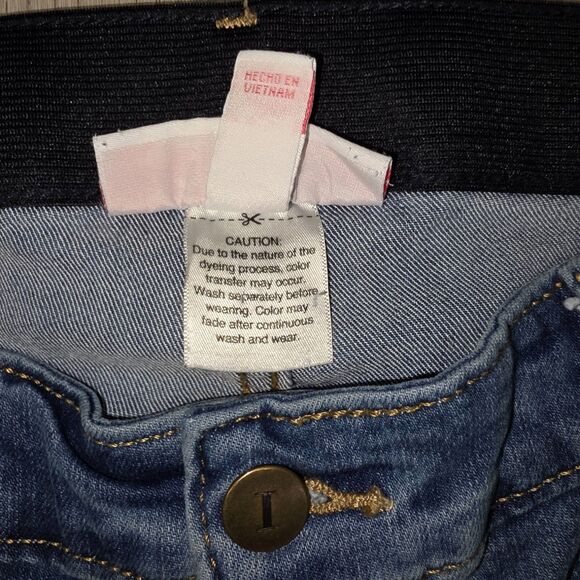 Isabel Maternity Skinny Light Wash Stretch Jeans Size 6/28R - Picture 4 of 7